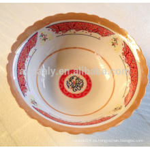Tazón de ensalada de porcelana de cerámica de calidad superior 9